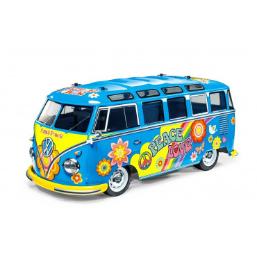 KIT PARA MONTAR AUTOMODELO TAMIYA M-05 KOMBI VOLKSWAGEN TYPE 2 (T1) FLOWER POWER 1/10 HIGH PERFORMANCE CAR 47453